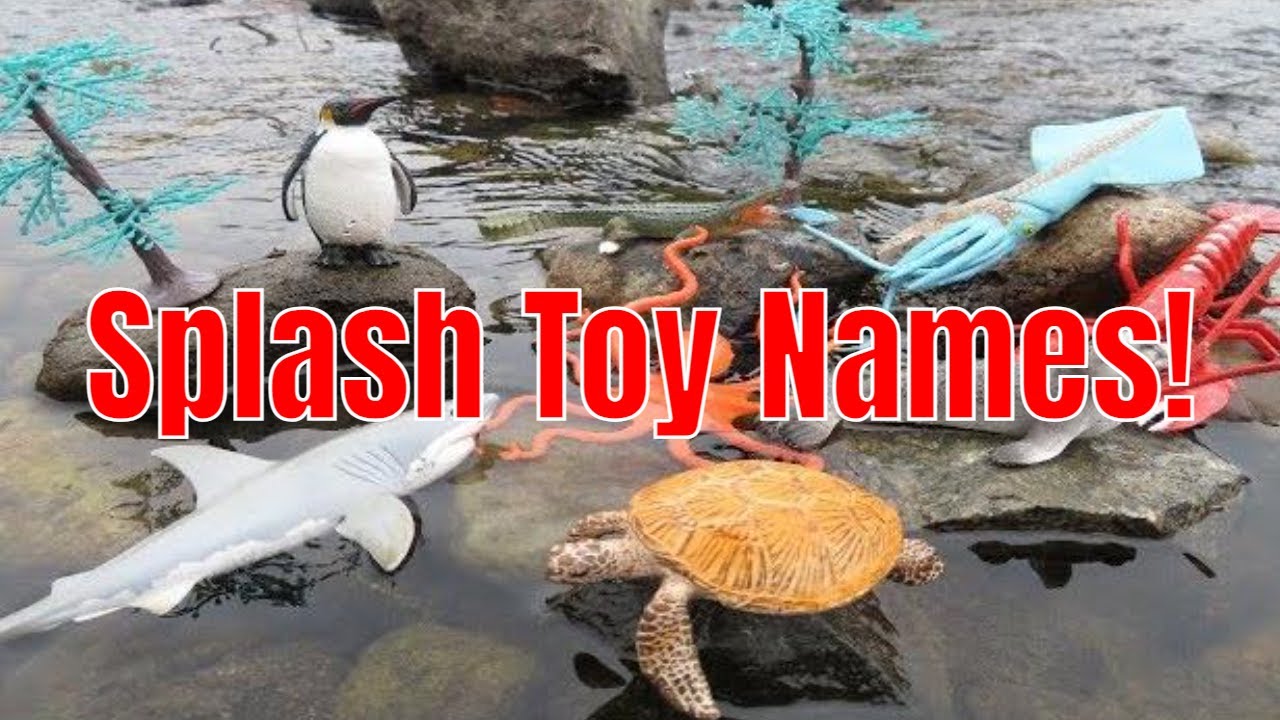 Play: Learn Ocean Toy Names!