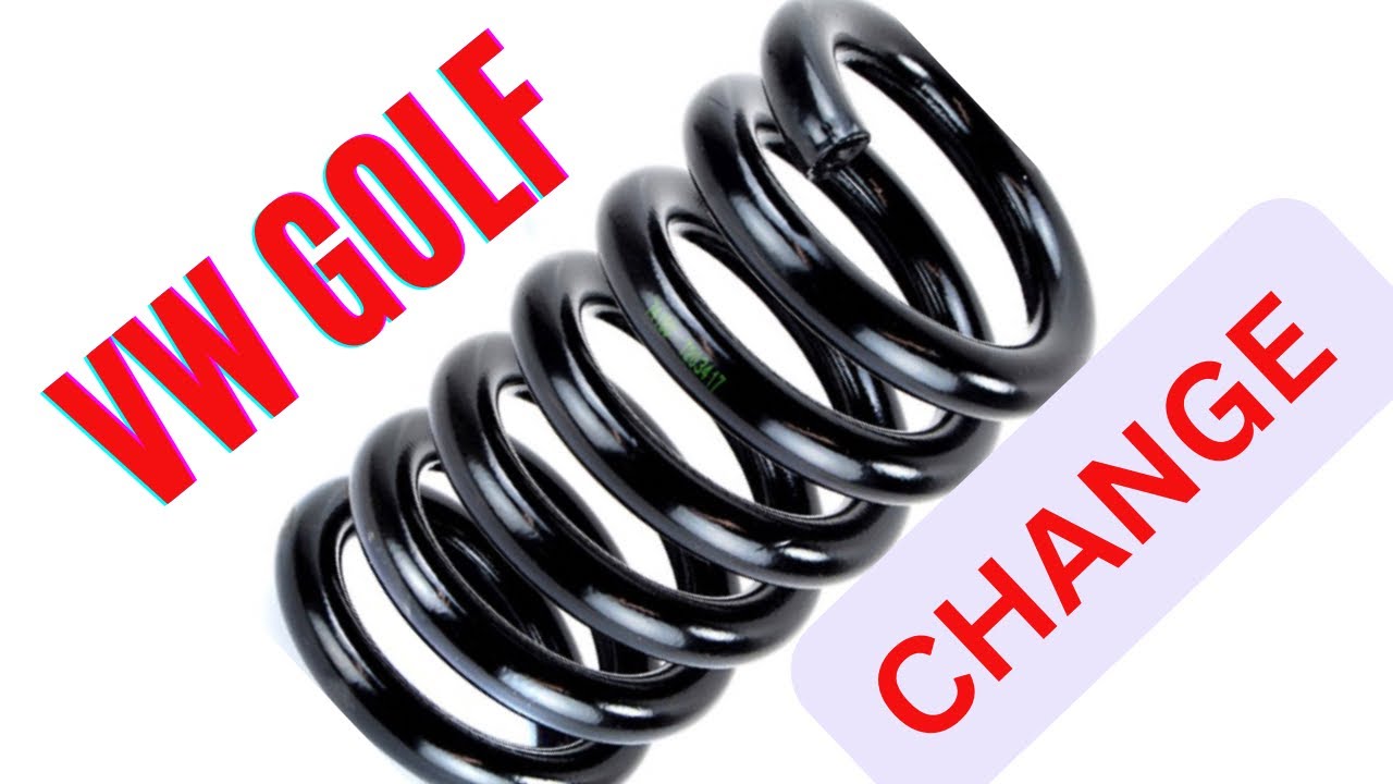 HOW TO CHANGE VW GOLF FRONT COIL SPRING