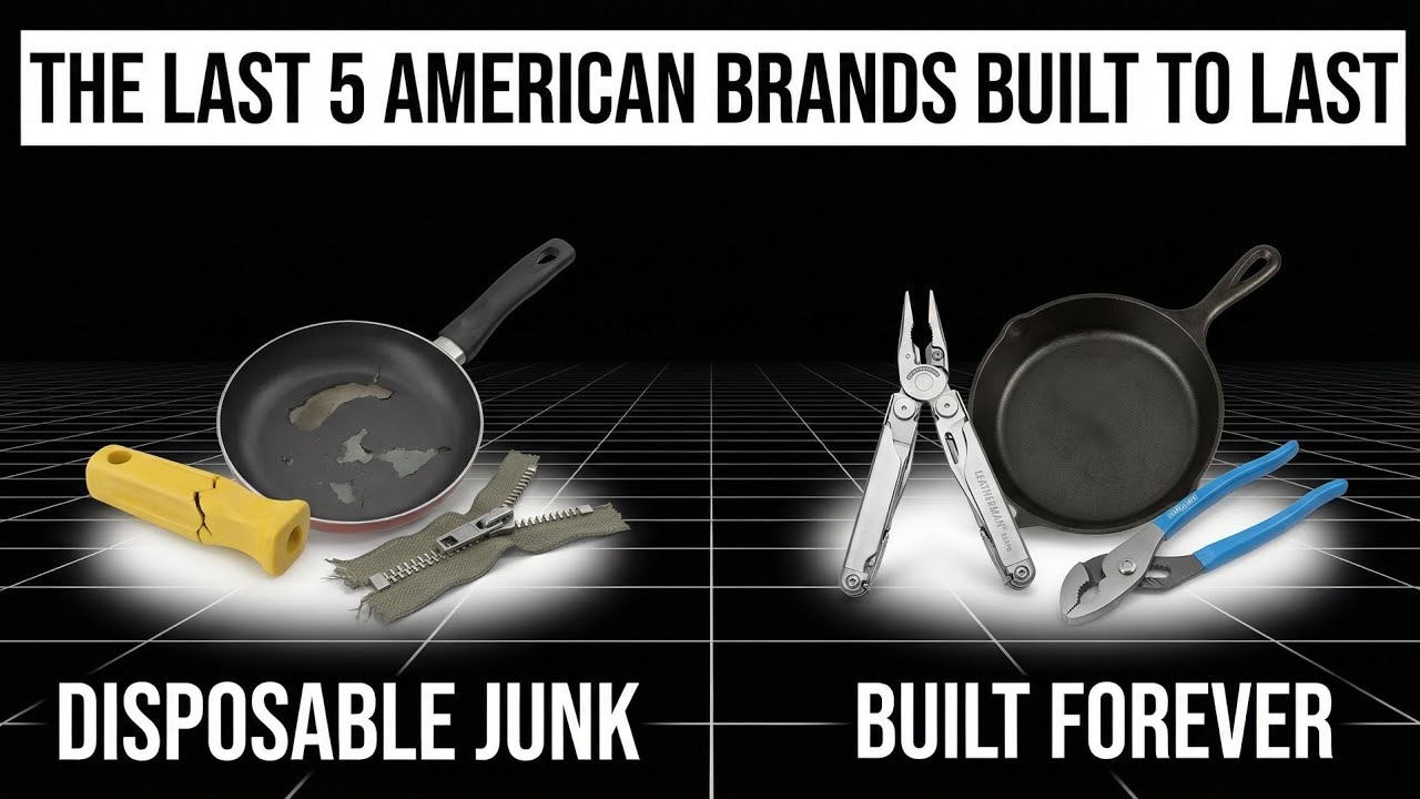 The LAST 5 American Brands Still Building Things To Last A Lifetime!!