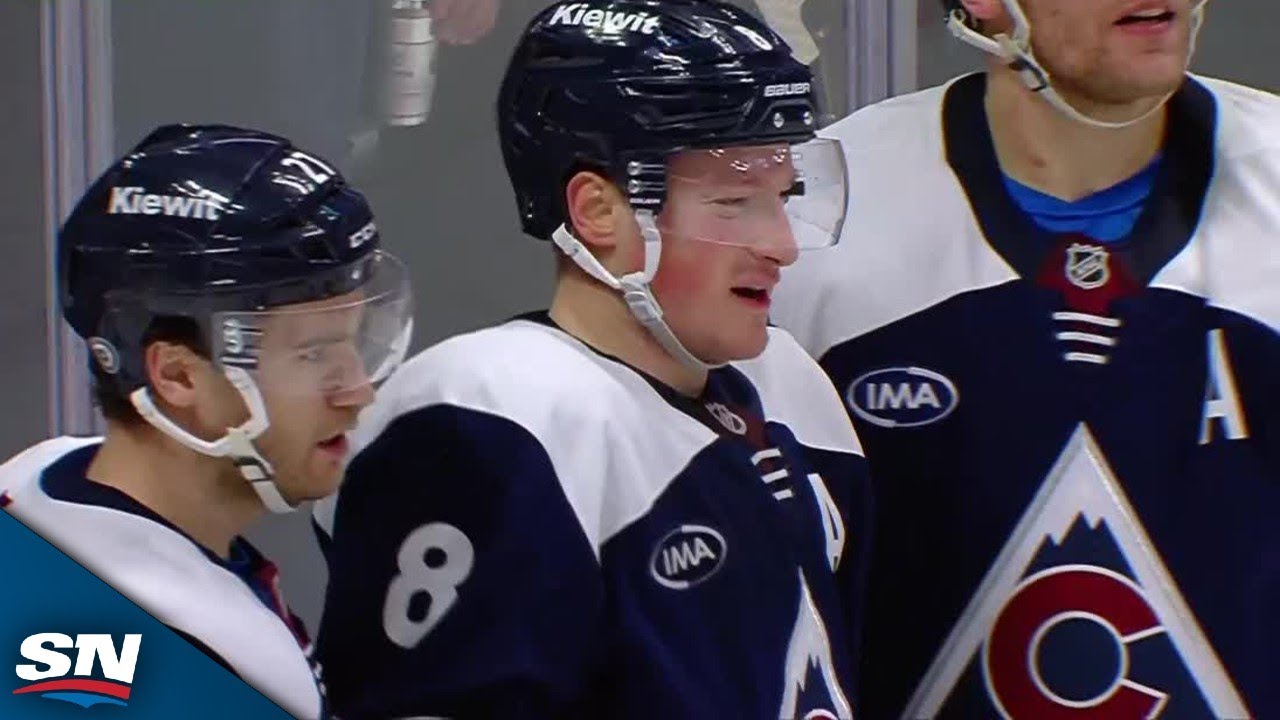 Avalanche's Cale Makar Beats Connor Hellebuyck While Falling To Score Nifty Goal