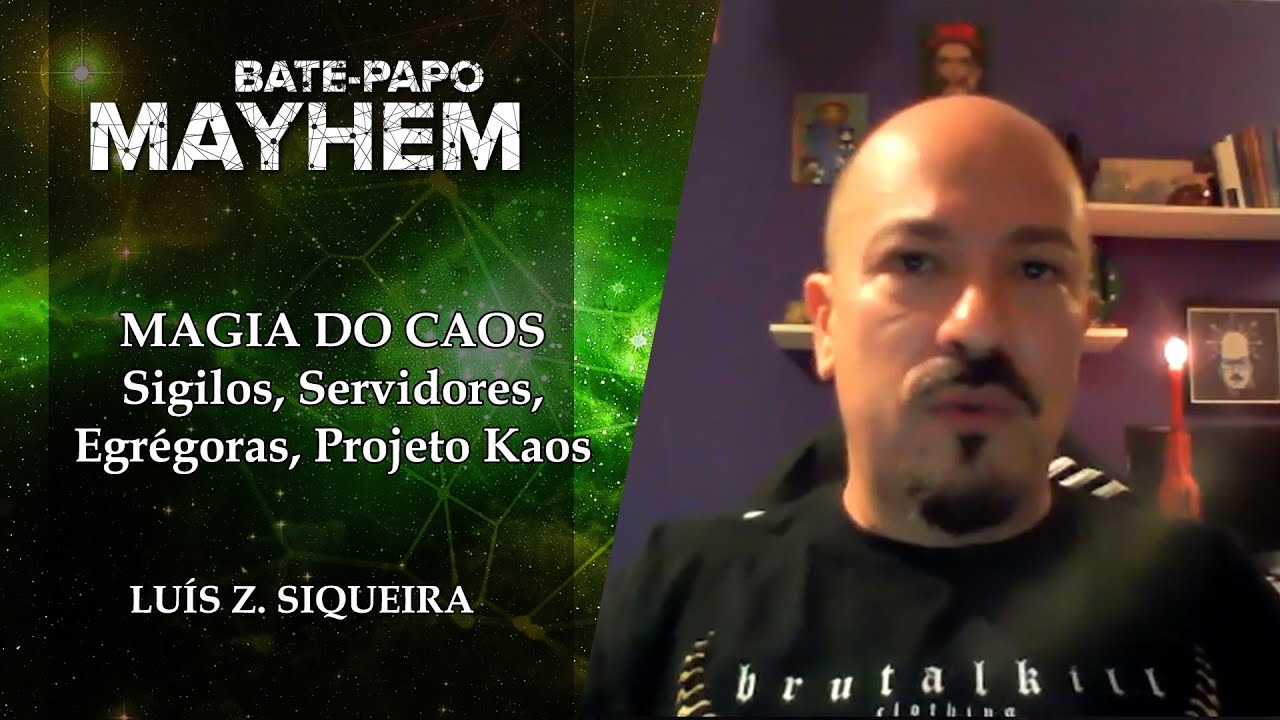 Magia do Caos, Psicologia, Sigilos, Servidores, Egrégoras, Projeto Kaos - Luis Z Siqueira