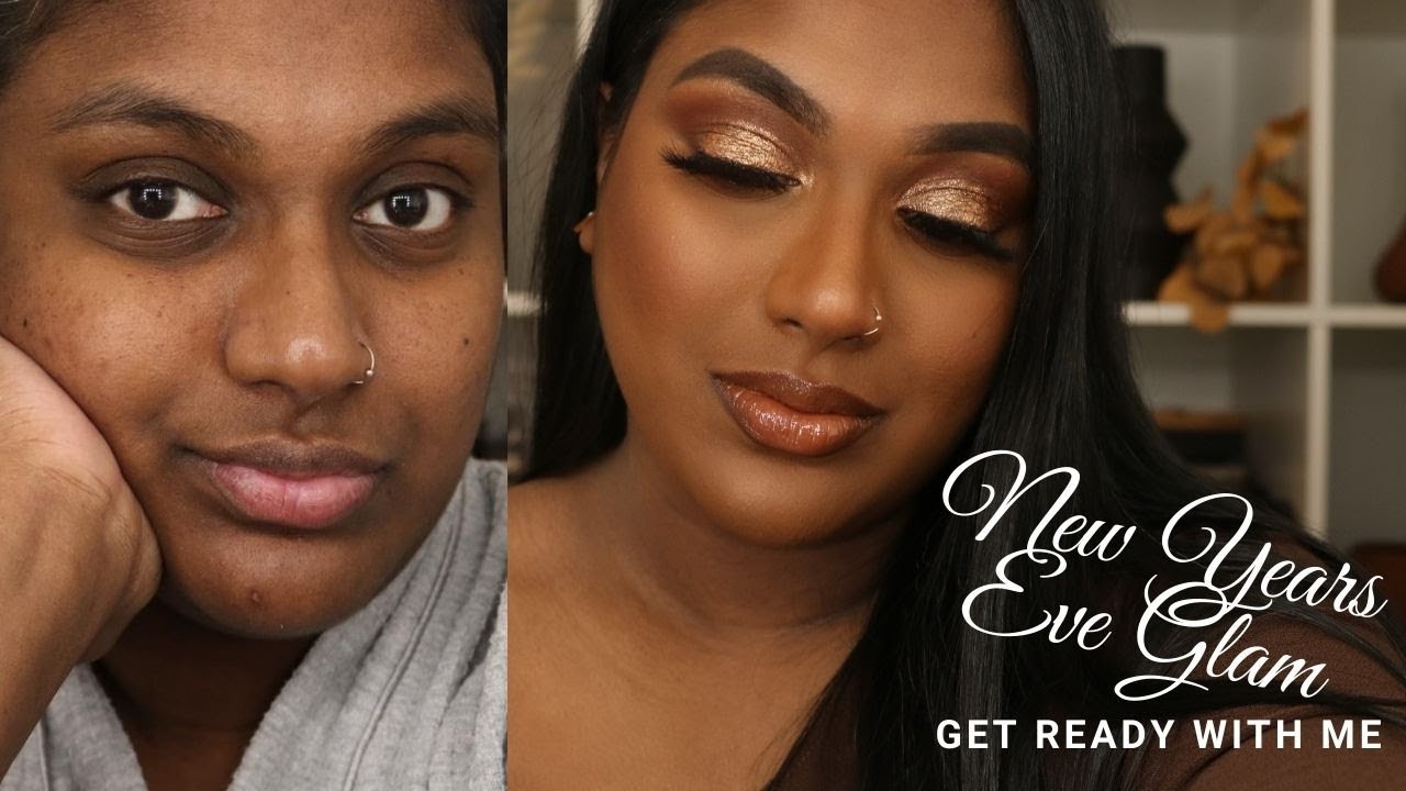 CHIT CHAT GRWM | NEW YEARS GLAM MAKEUP