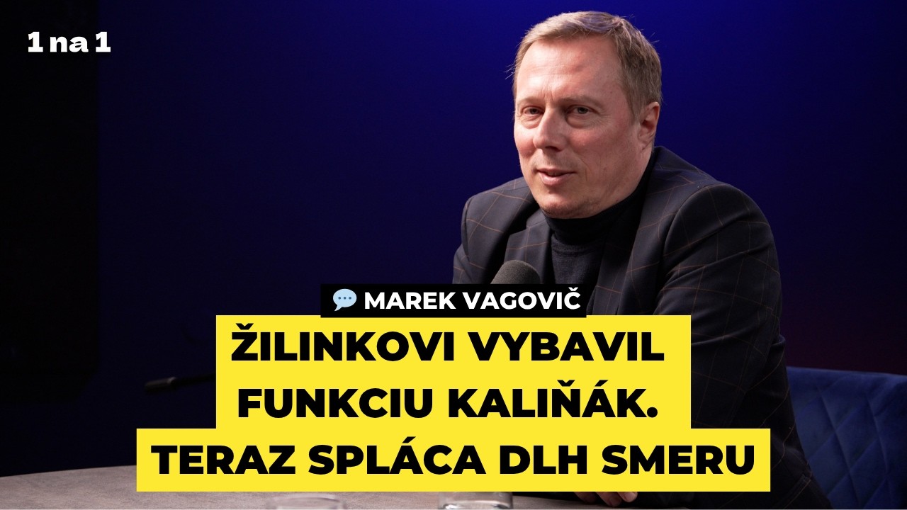 Marek Vagovič: Fico je psychicky rozložený. Agresívne útočí na novinárov. Tragédia sa môže opakovať