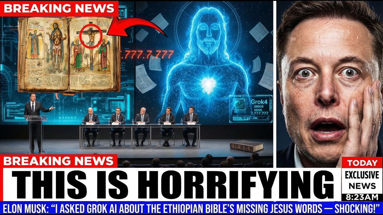 Elon Musk I Asked Grok AI About The Ethiopian Bible's Missing Jesus Words — Shocking!