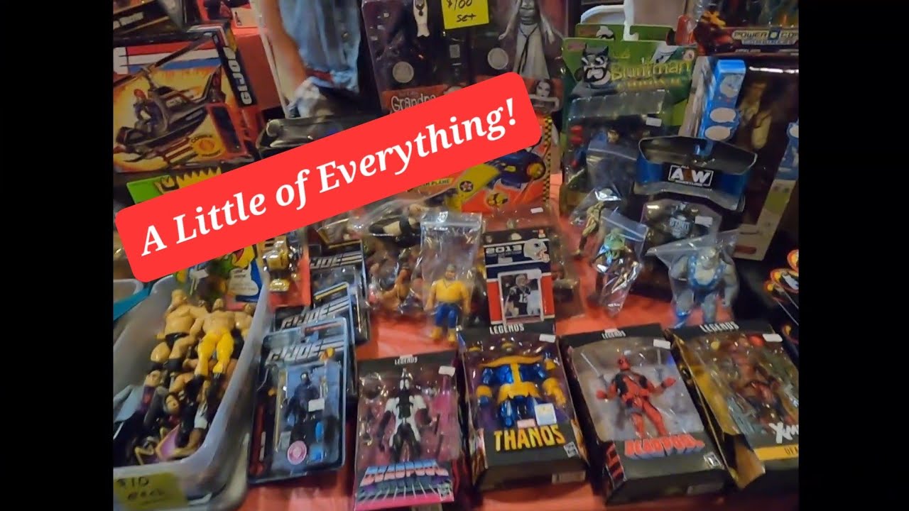 So Many Places So little Time! Retro Toy Hunting Flea Market & Toy Show Hunting G,I Joe,  MOTU