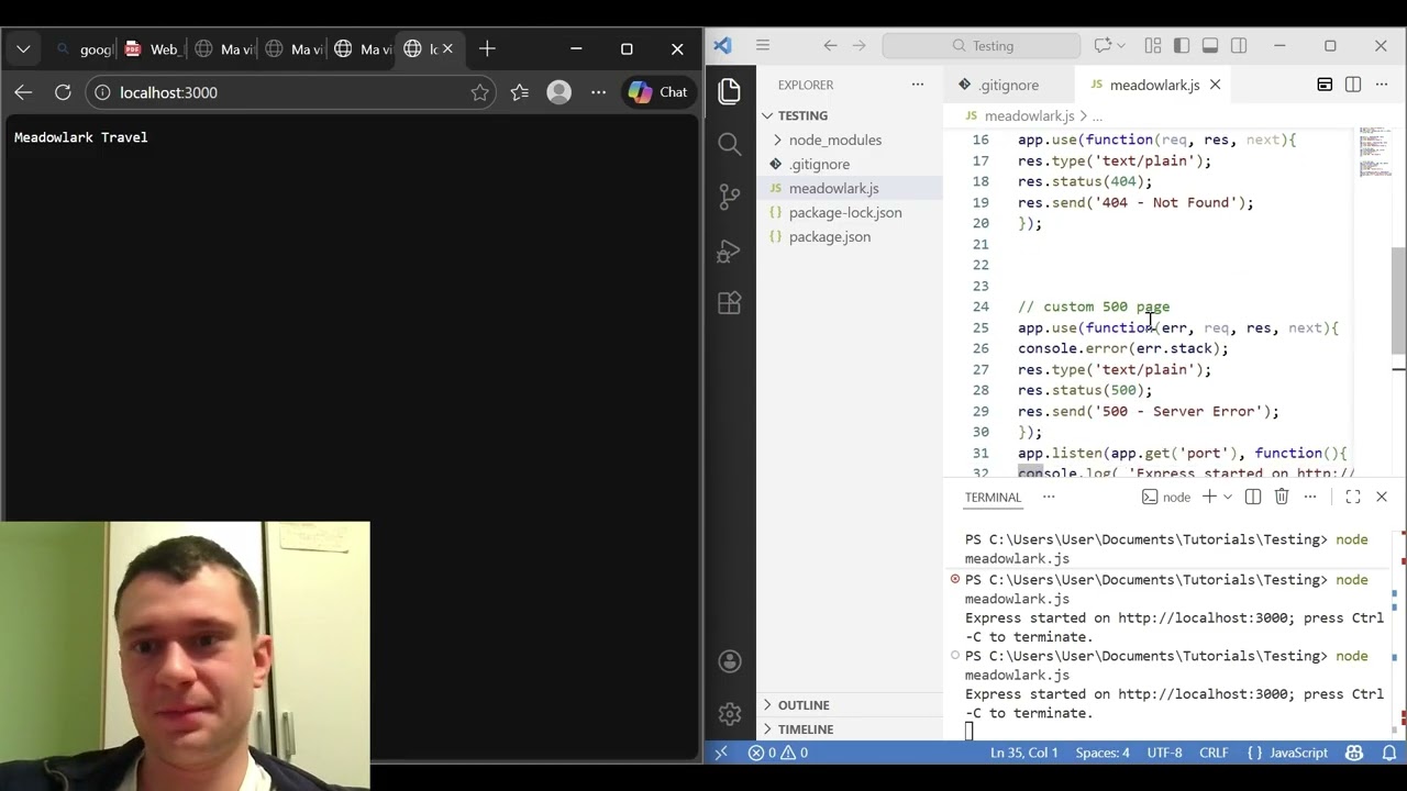 Pagetesting in Webdevelopement pt. 1