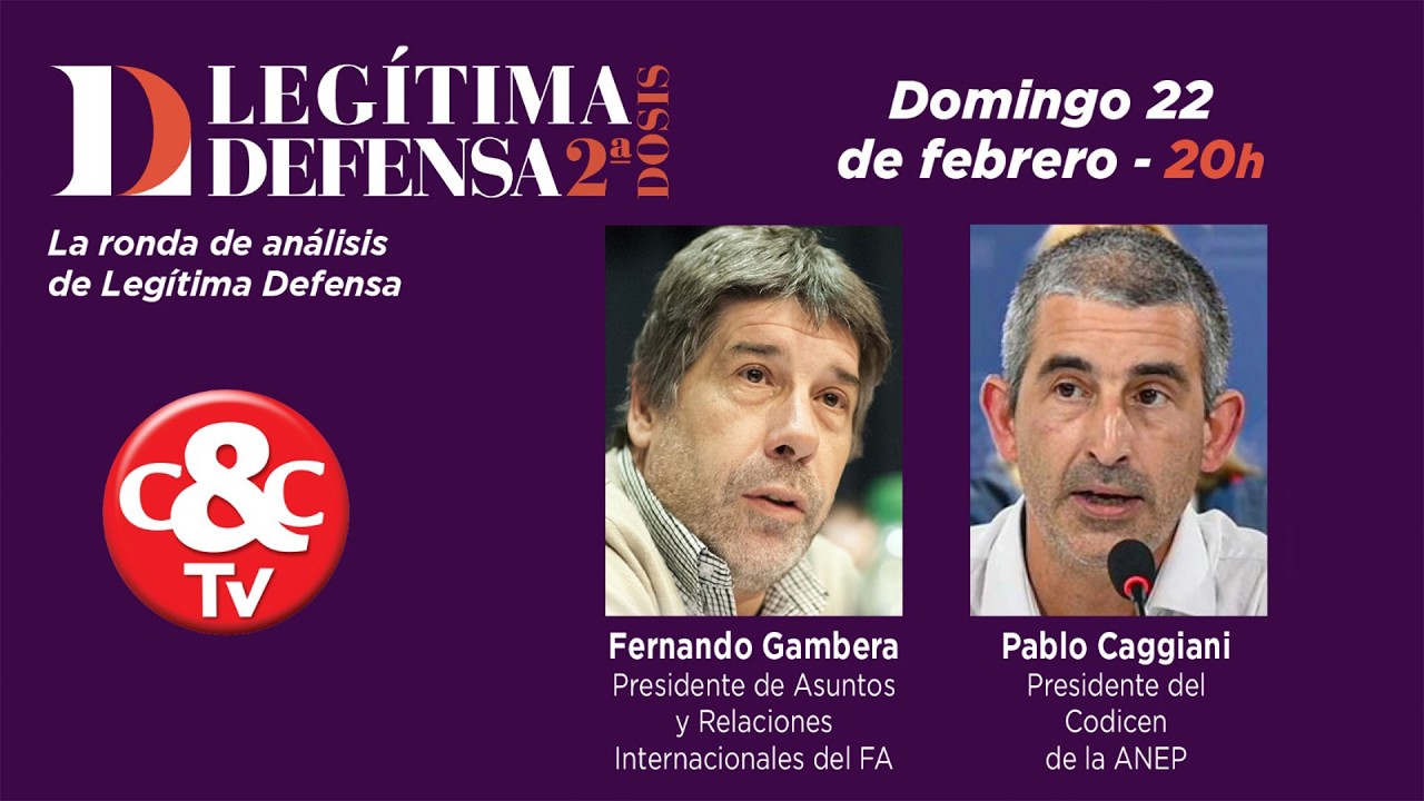 Legítima Defensa 2da Dosis -  Entrevista a Fernando Gambera y Pablo Caggiani.