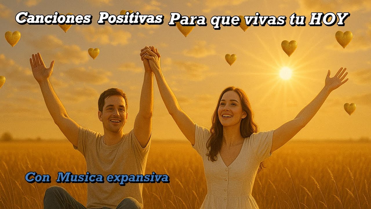 CANCIONES POSITIVAS PARA QUE VIVAS TU HOY