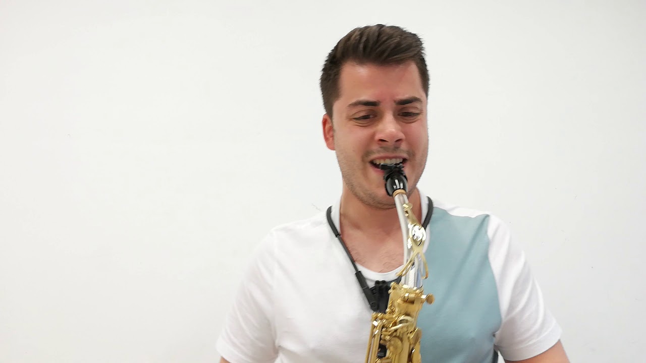 Estudio n.10, 24 Etudes pour hautbois ou saxophone de J.H. Luft.