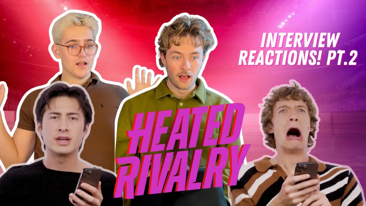 Reacting to Hudson Williams & Connor Storrie's Heated Rivalry Interviews! (PART TWO)