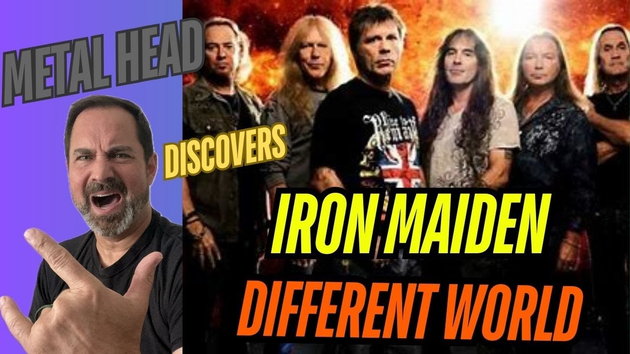 FIRST TIME REACTION - IRON MAIDEN - DIFFERENT WORLD
