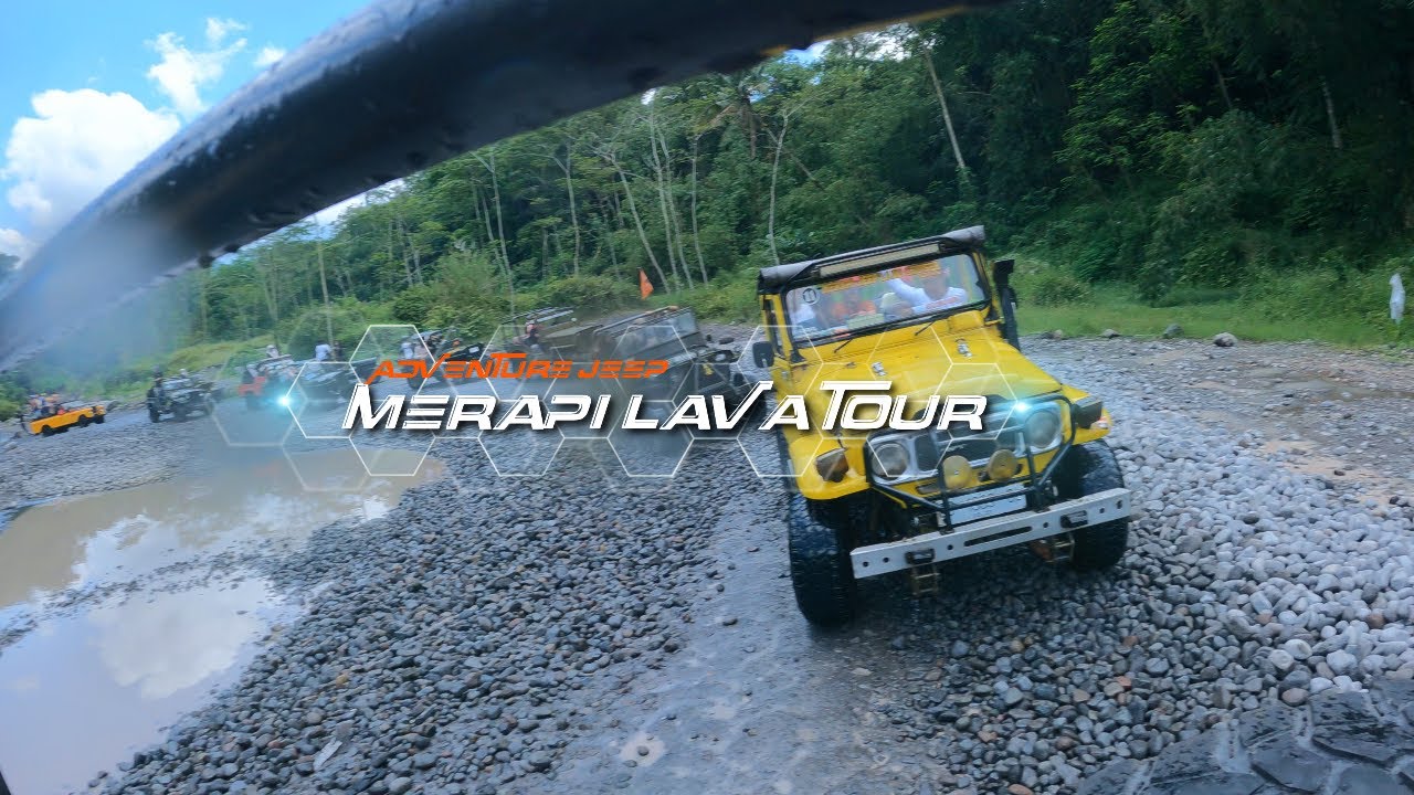 Serunya Wisata Lava Tour Merapi Yogyakarta | Paket Adventure Merapi Jeep land Cruiser # dondongAdv