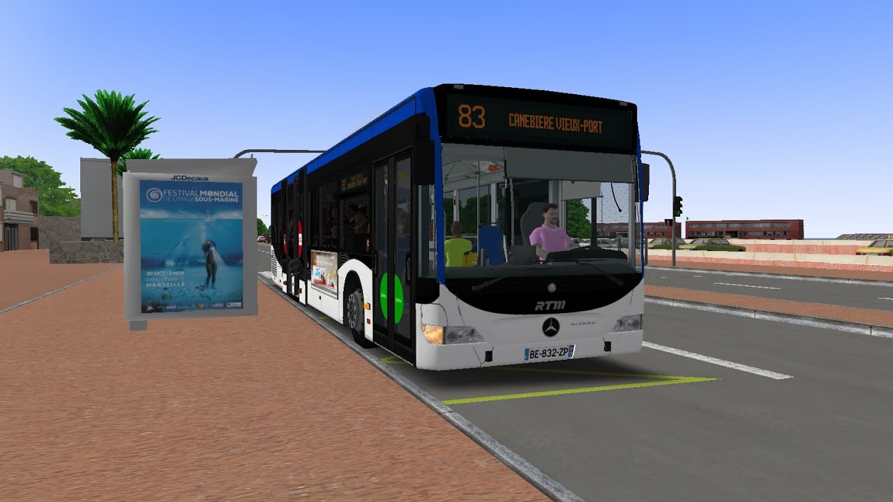 OMSI 2 - MERCEDES CITARO FACELIFT ZF €5 SUR MARESEILLE RTM