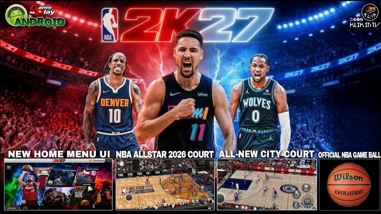 НОВОЕ ОБНОВЛЕНИЕ🔥 NBA 2K20 &mdash; 2K27 &bull; NBA2K27 JUMP35 KLAY EDITION &bull; НОВЫЙ OBB, ПОЛНОСТЬЮ ОБНОВЛЕННЫ...