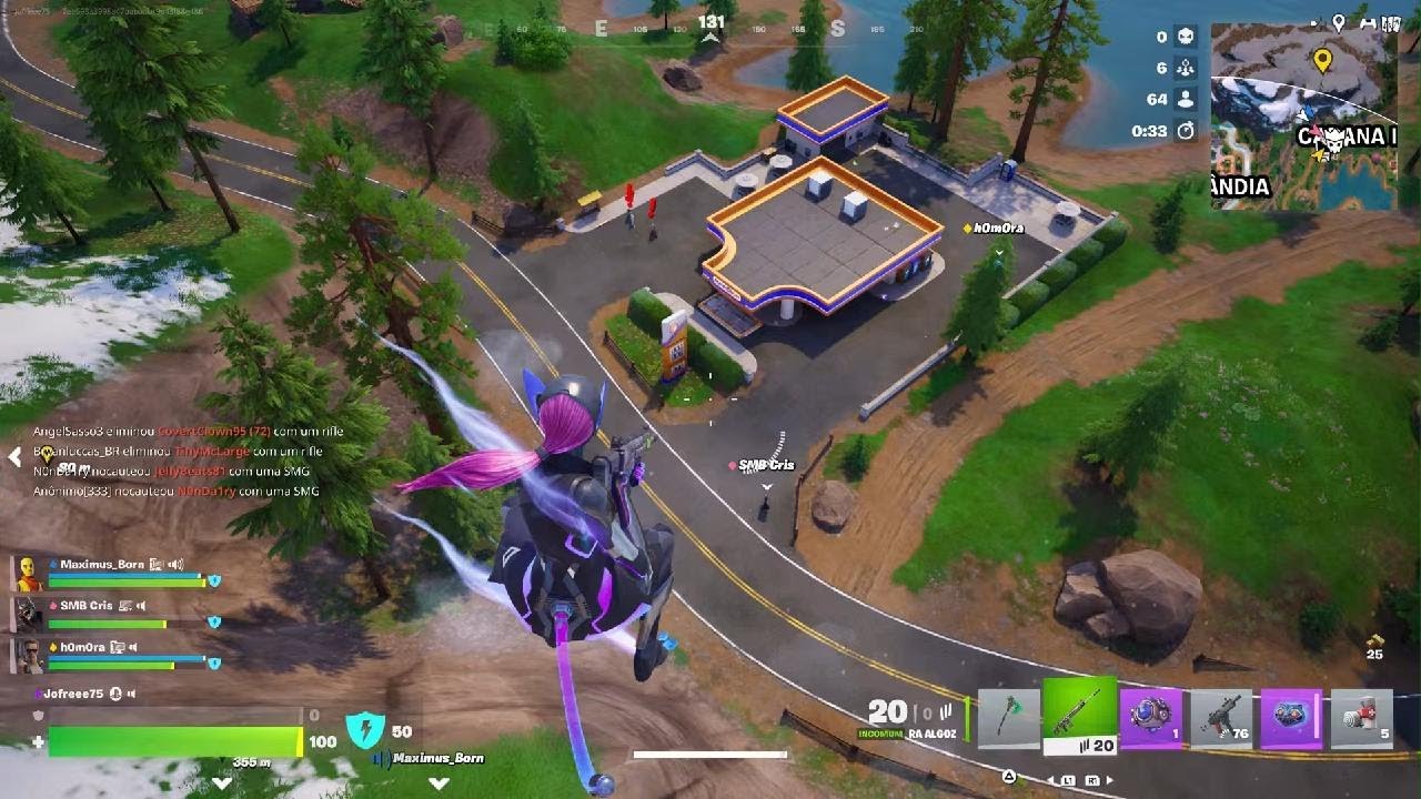 Fortnite - 1ª Vitória em Squad de hoje. 11/02/26