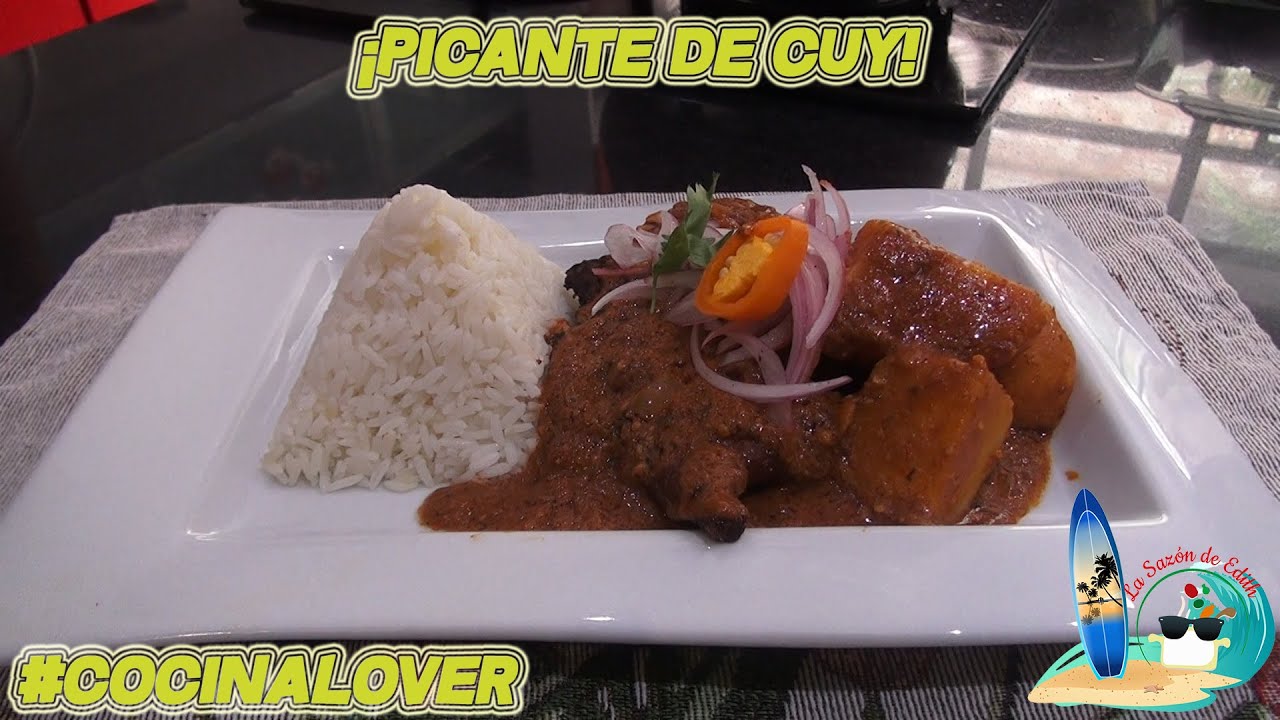 ¡Picante de cuy! (COMIDA PERUANA) | La Sazón de Edith