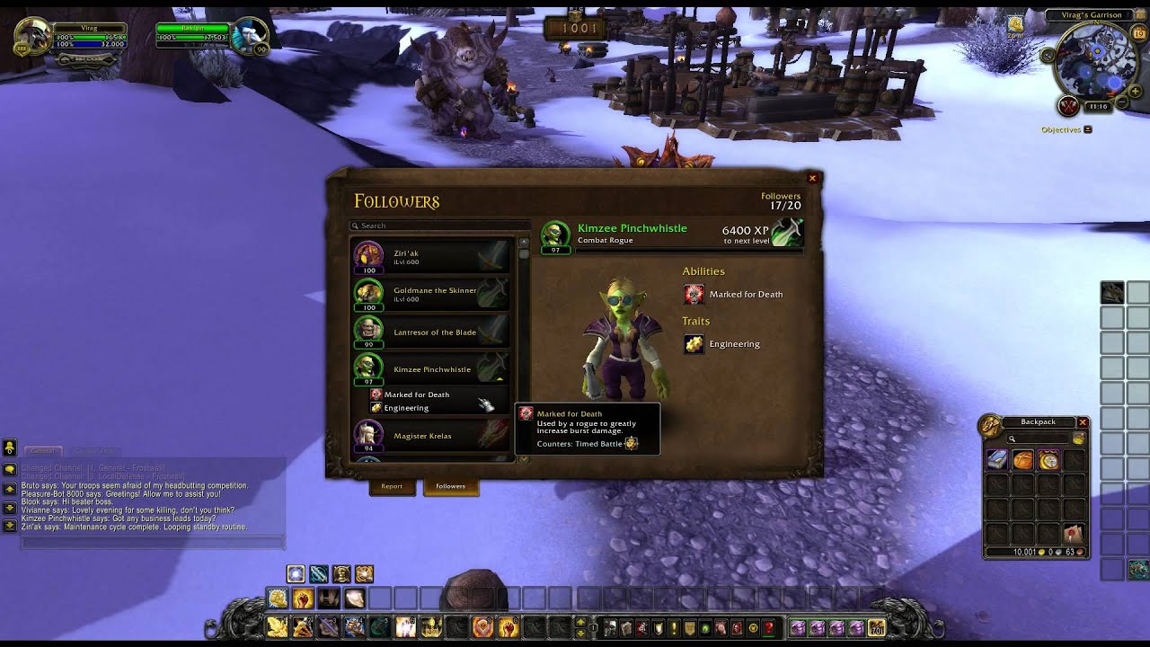 WoD Garrison Followers UI