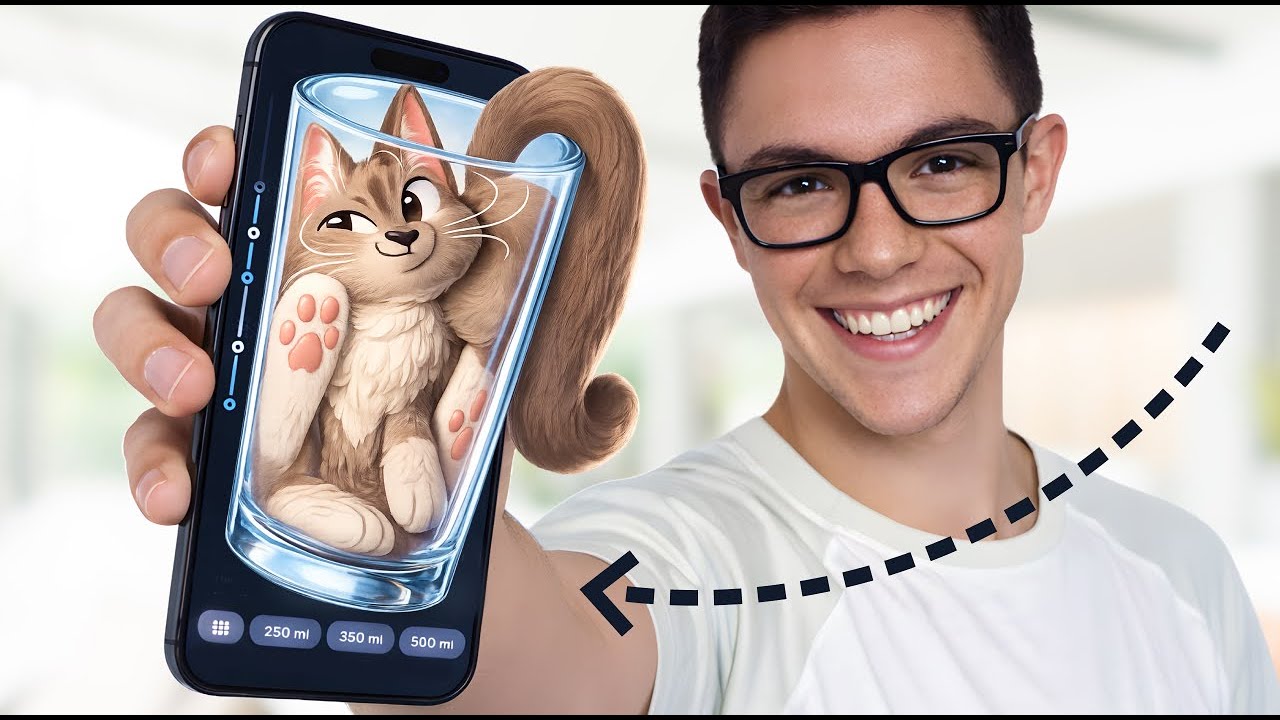 Water Tracker - Liquid Cats: Playful and Character-Driven Graphic Design | App Breakdown #36