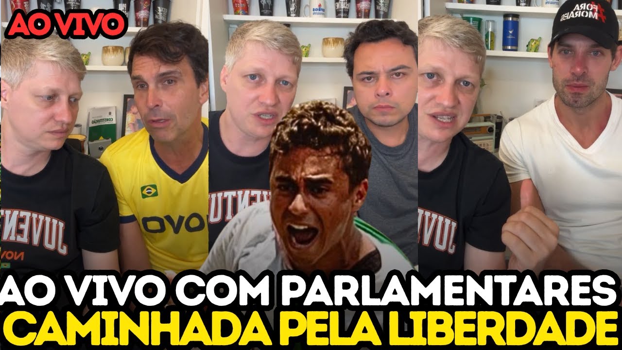 AO VIVO | PARLAMENTARES FAZEM LIVE URGENTE APOS CAMINHADA DA LIBERDADE SER ENCERRADA!