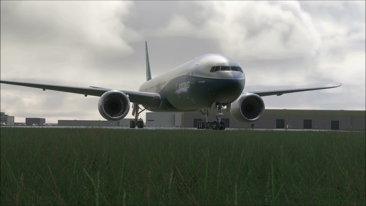 777X in 4K - Microsoft Flight Simulator 2020 (FSX Import)