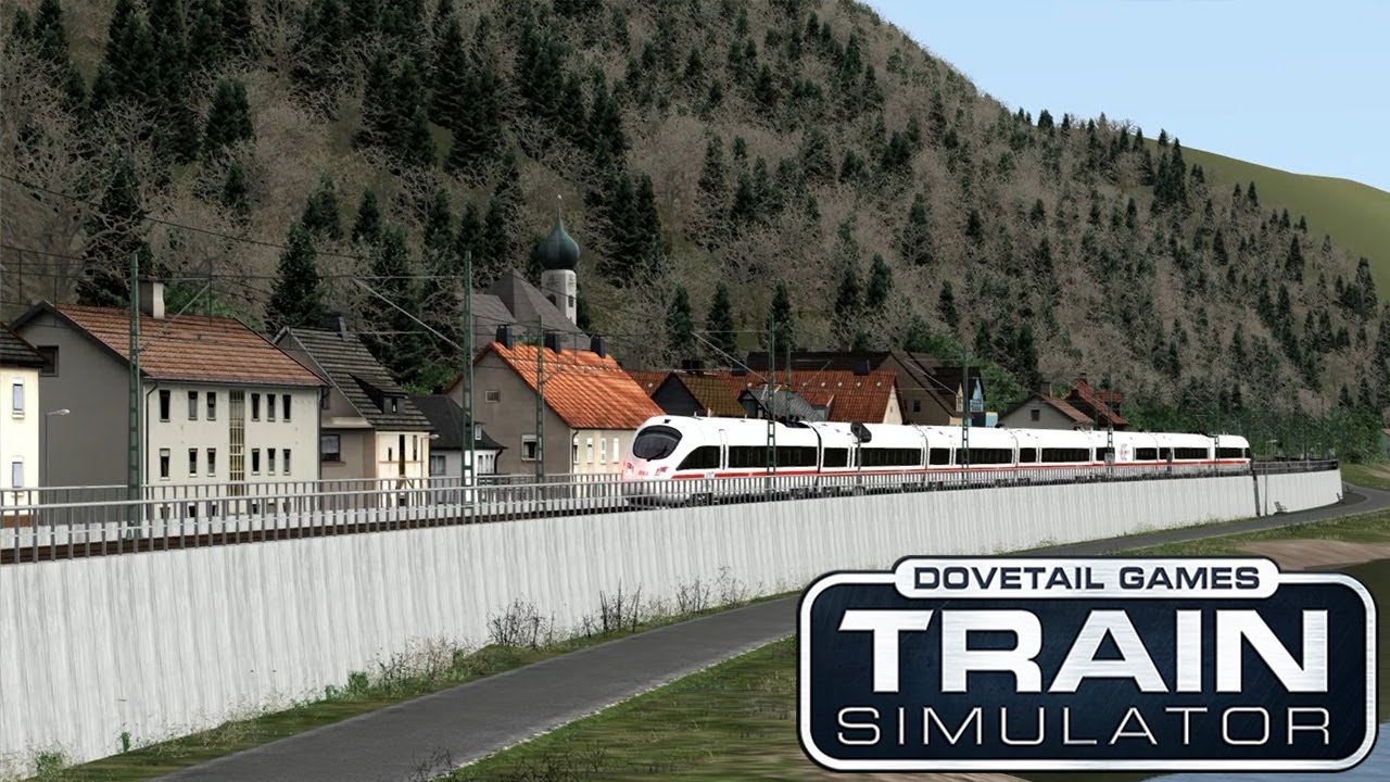 Mit dem ICE am Rhein entlang von Mainz nach Koblenz / Train Simulator