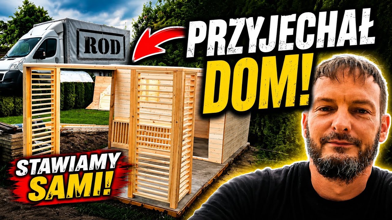 Assembling a Cabin with a Terrace on a Plot! Big Mistake at the Start