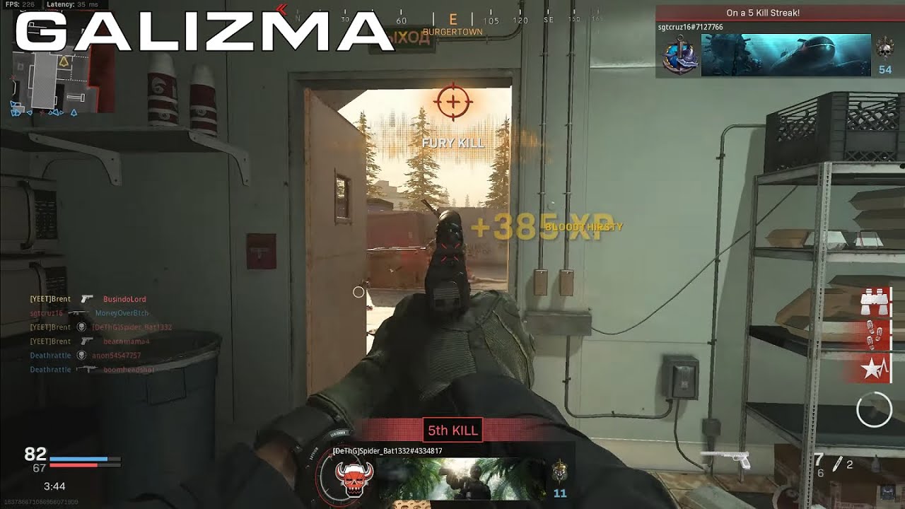 AN-94, ODEN/X16 | 10v10 Team Deathmatch | Call of Duty Modern Warfare Multiplayer Gameplay