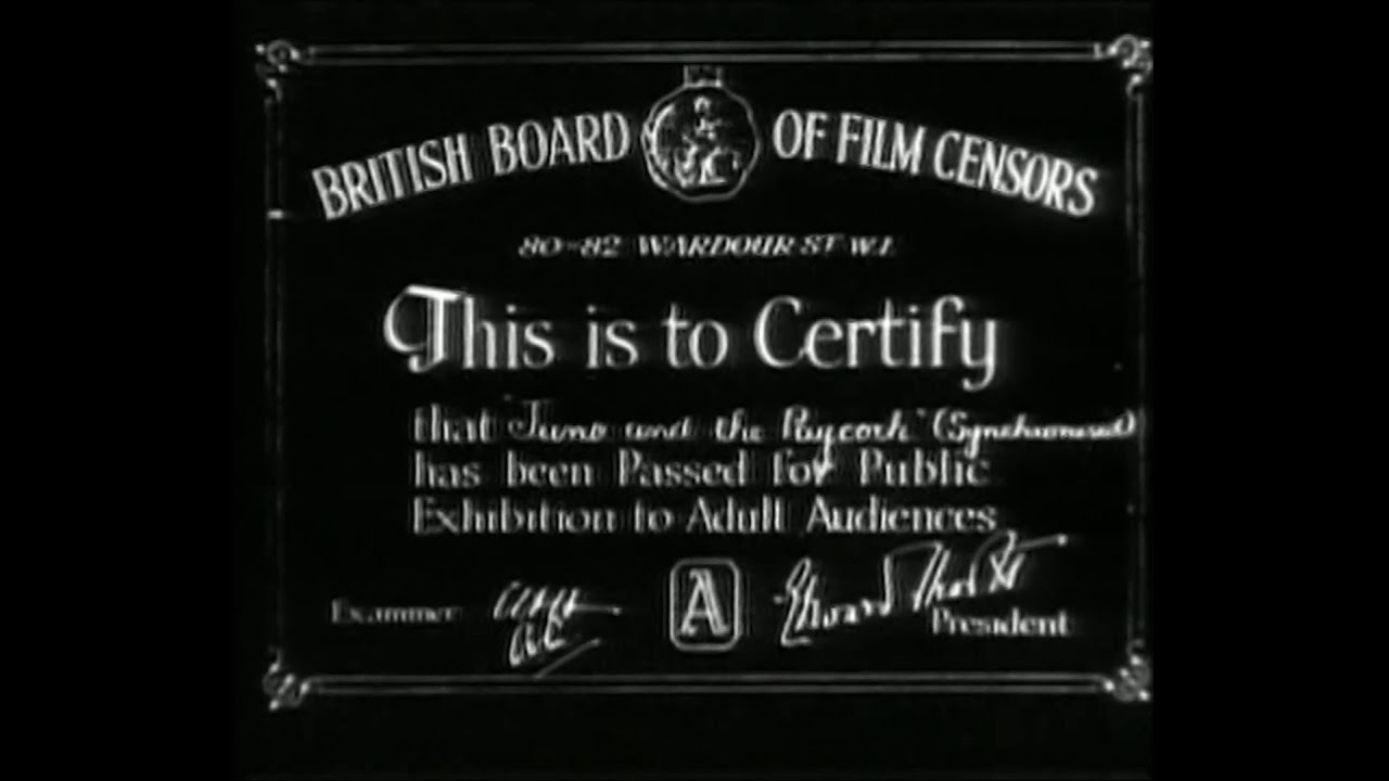 BBFC Rating Card (A)/British International Pictures Ltd. (1930)