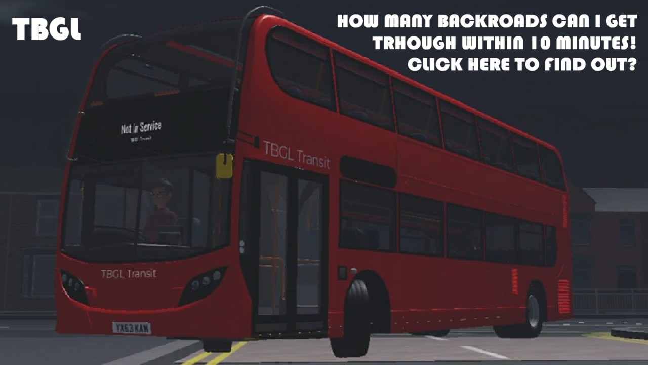Driving through as many backroads as possible from THP to WC in Roblox Croydon