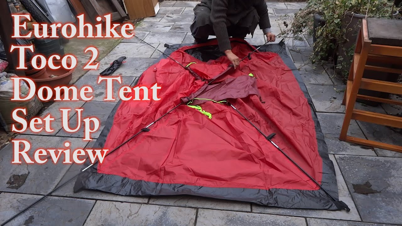 The Eurohike Toco 2 Man dome cheap tent is it really for two? Set Up / Review #camping