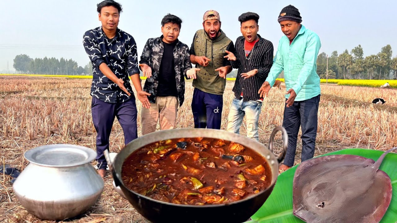 শঙ্কর মাছ জীবনে প্রথম রান্না 🔥| shonkor mach jibone prothom| @bongmamu