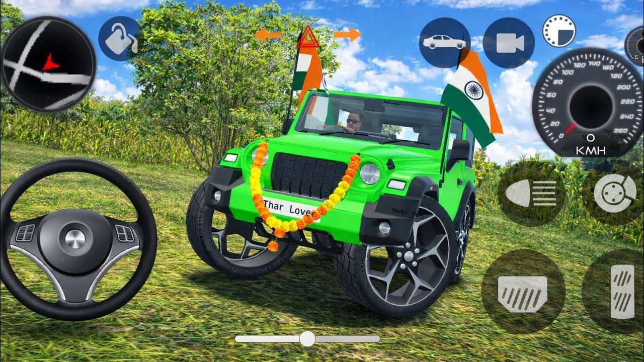 Modified Mahindra Thar Car Games: Indian Cars (Gadi Wala Game) - Car Game Android Gameplay 2026