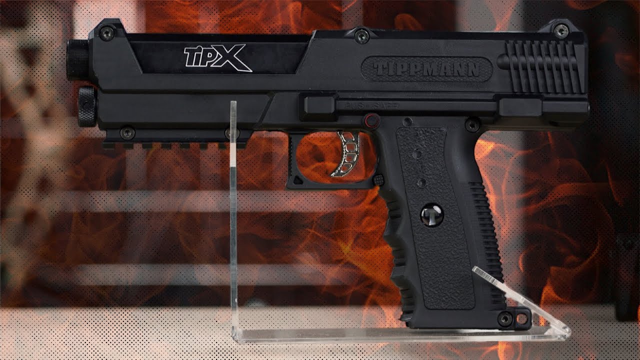 Tippman TiPX .68 Cal Pistol Shooting and Review