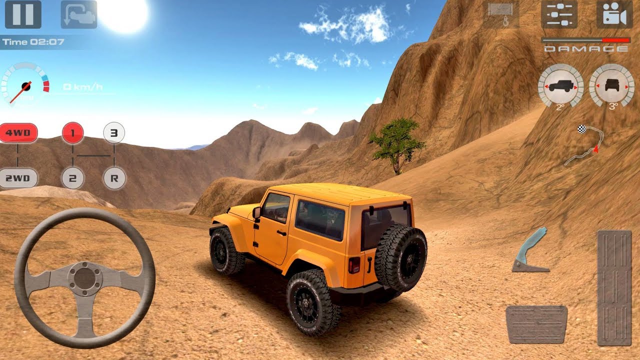 OffRoad Drive Desert # 6 Level 8 - Автомобильная игра Android IOS