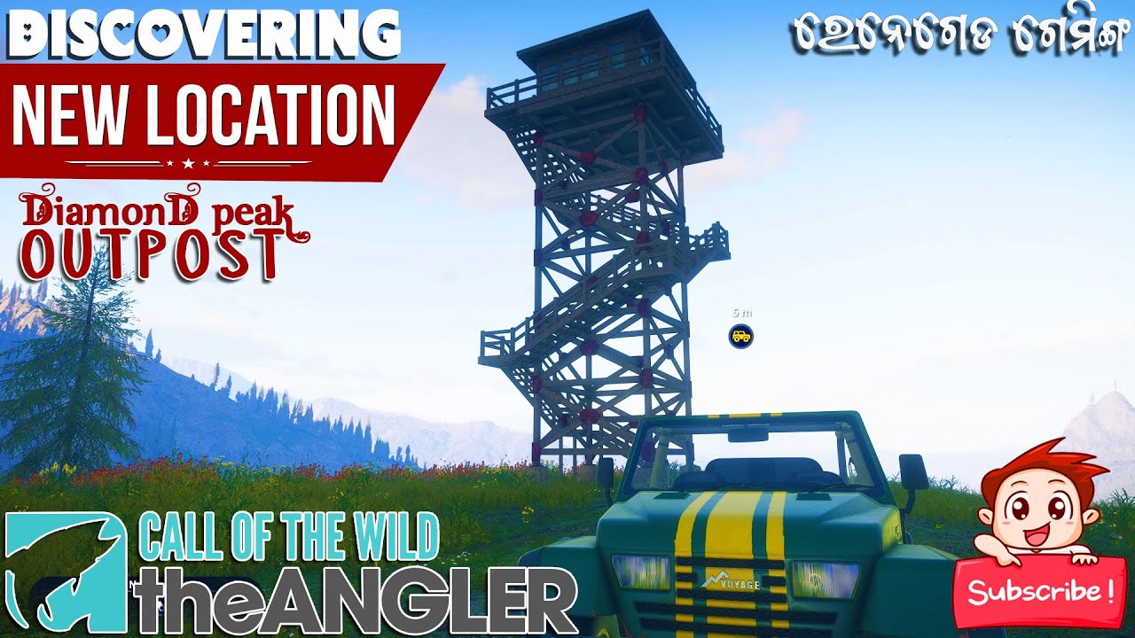 call of the wild : the Angler | Golden Ridge Reserve | Visiting Outpost | Collecting Collectable 3