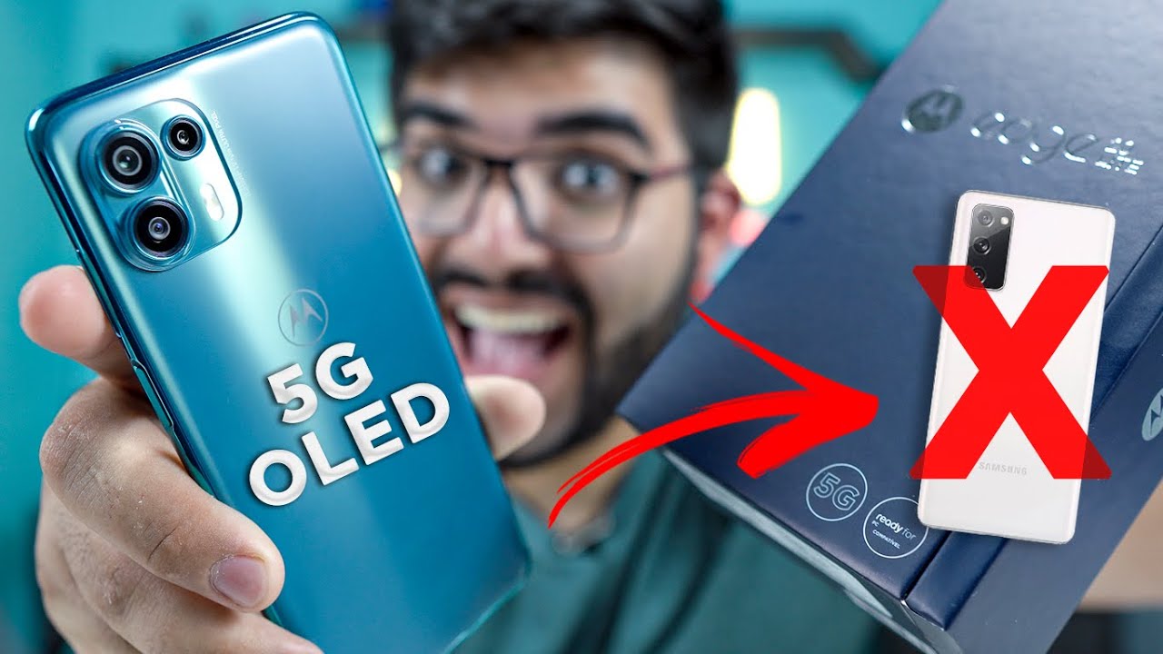 CHEGOU! Tela OLED, com 5G, 108MP e mais barato que S20 FE! MOTOROLA EDGE 20 Lite, LINDÃO😍😍