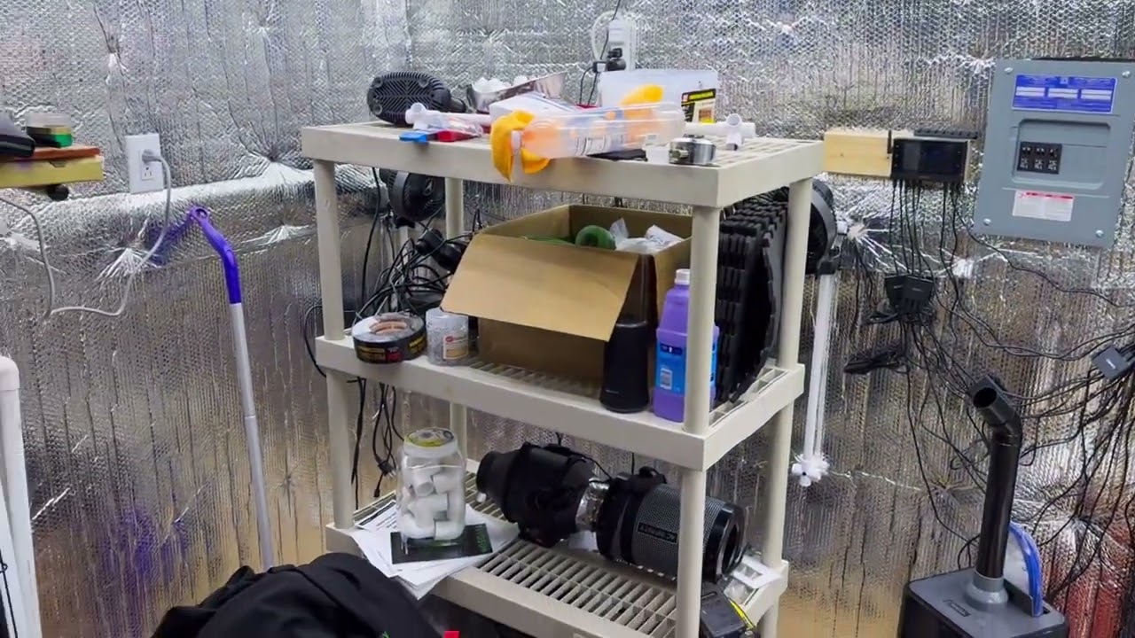 Ultimate 10x12 Grow Shed Build | FloraFlex Bubblers + 1/2 HP Jet Pump Setup