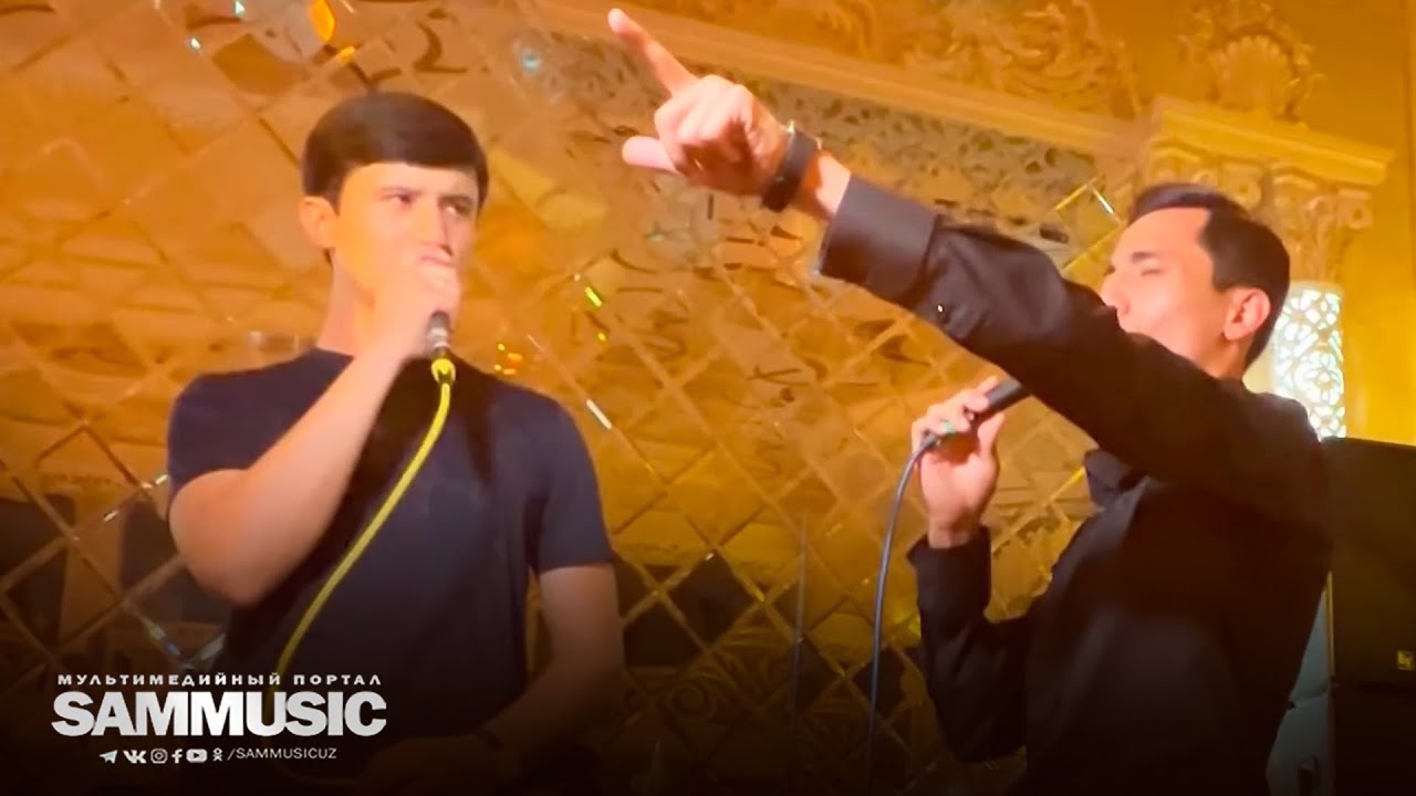 Amirjon Uzoqov va Jasur Narziqulov Samarqand to'y