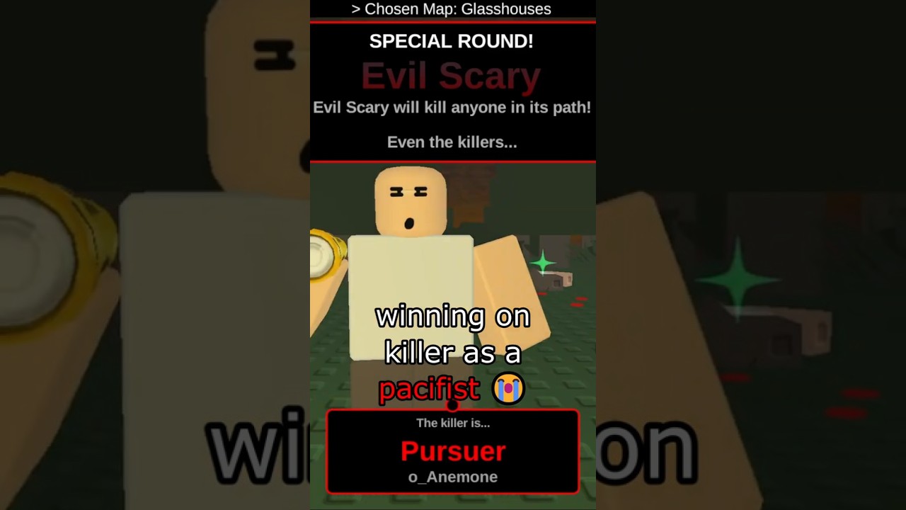 SERVER WIPING as a PACIFIST || die of death #dieofdeath #dod #roblox #forsaken