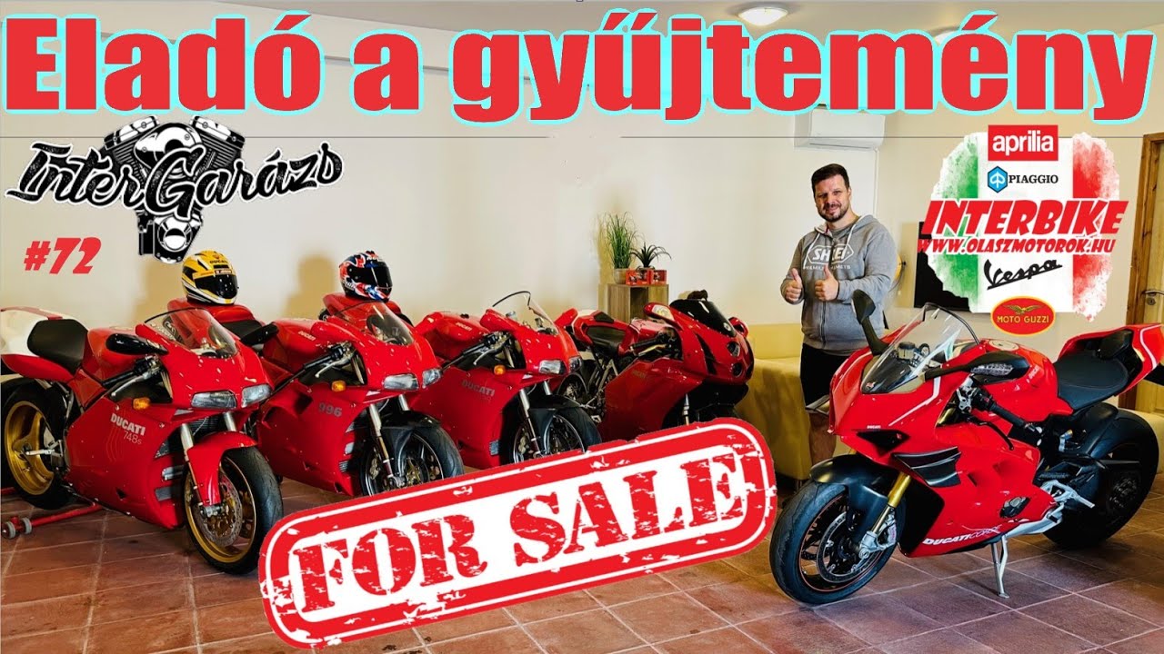 Eladó “kincsek” a gyűjteményemből | Bemutatók | Tervek 🏍️🇮🇹🛵 #ducati #aprilia #honda