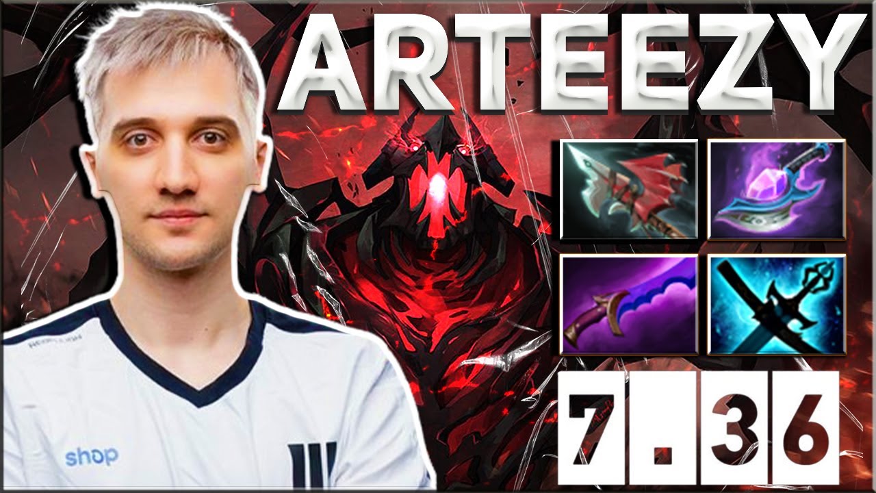 ARTEEZY TEST NEW SHADOW FIEND | DOTA 2 SHADOW FIEND 7.36