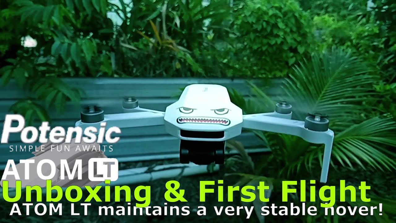 Potensic ATOM LT Beginner Drone | Unboxing & Flight Test