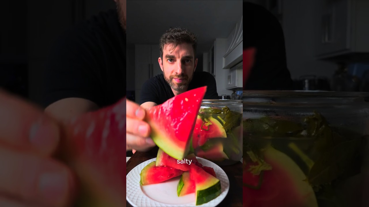 Fermented Watermelon?! Ancient Gut-Healing Recipe from Ukraine 🇺🇦🍉