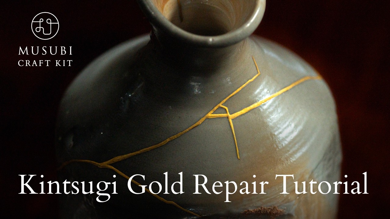 Kintsugi Tutorial: How to Repair Ceramics with Gold