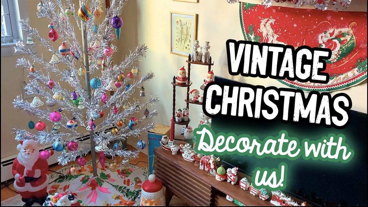 Vintage Christmas Decorating! Decorate With Our Vintage-Kitsch Collection For Christmas 2020!
