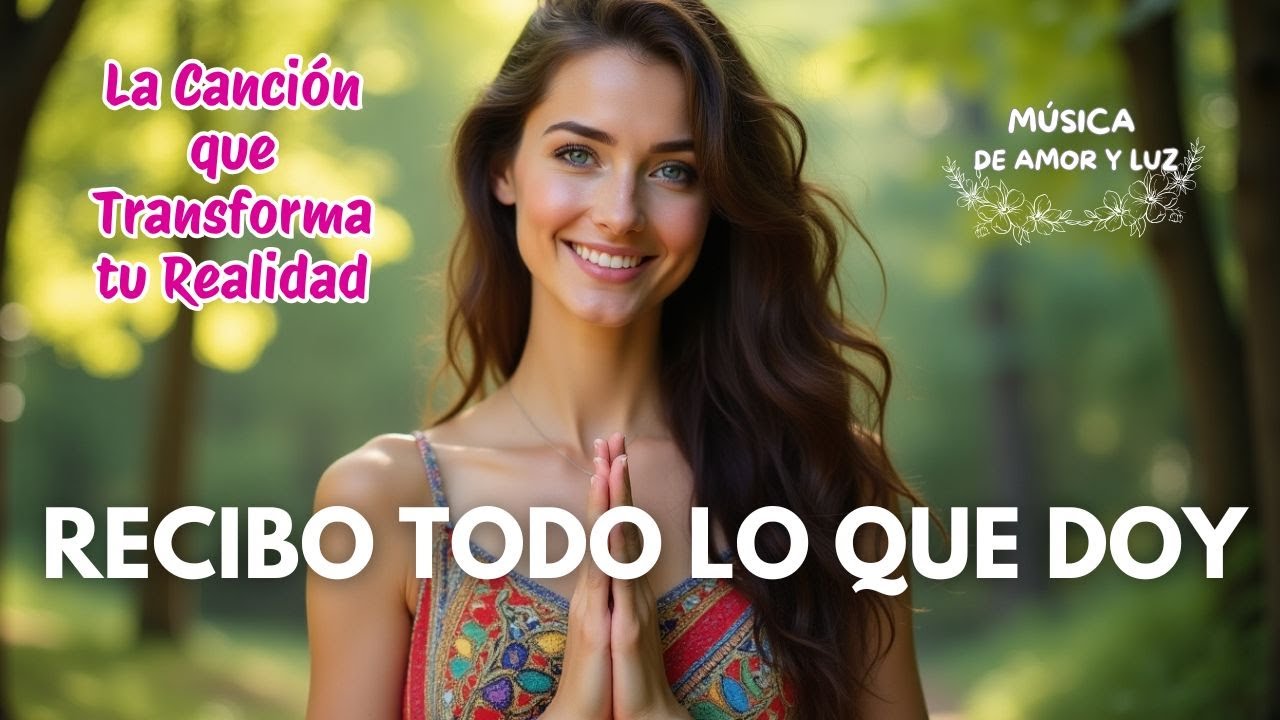 ✨Recibo Todo Lo Que Doy 💓🔥 Activa la Ley de Atracción con Esta Canción