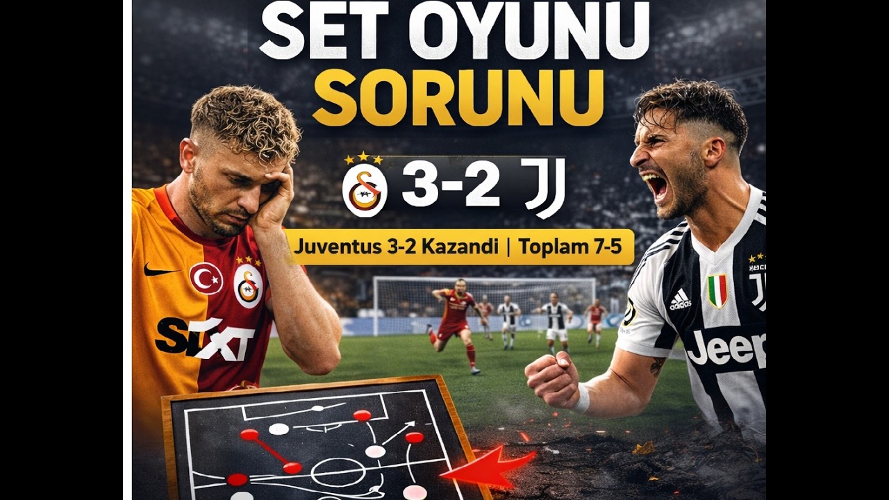 Galatasaray Neden Zorlandı? Juventus Maçının Taktik Analizi (3-2)