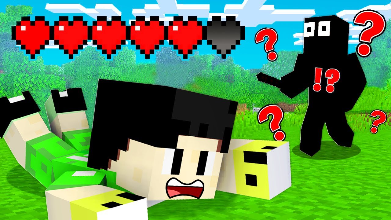 ماين كرافت نص قلب : خسرت اول قلب من شخص مجهول !!؟ #1