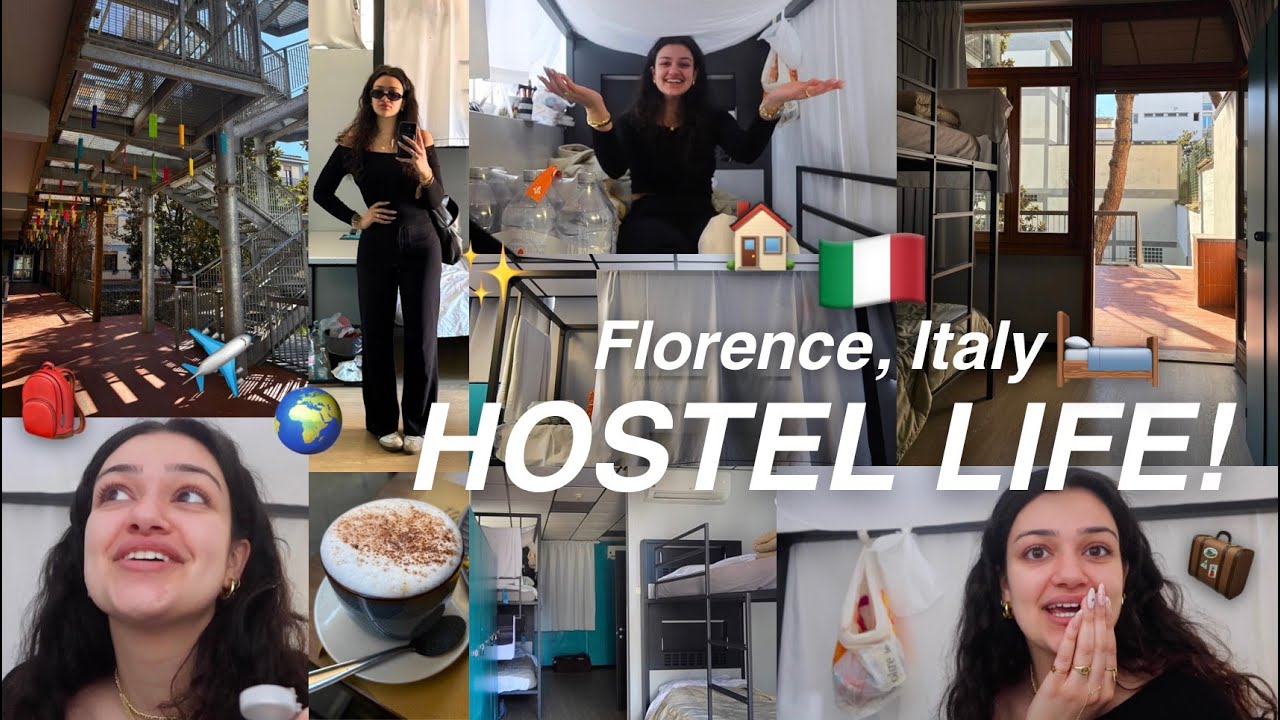 STAYING AT A HOSTEL IN FLORENCE, ITALY!
