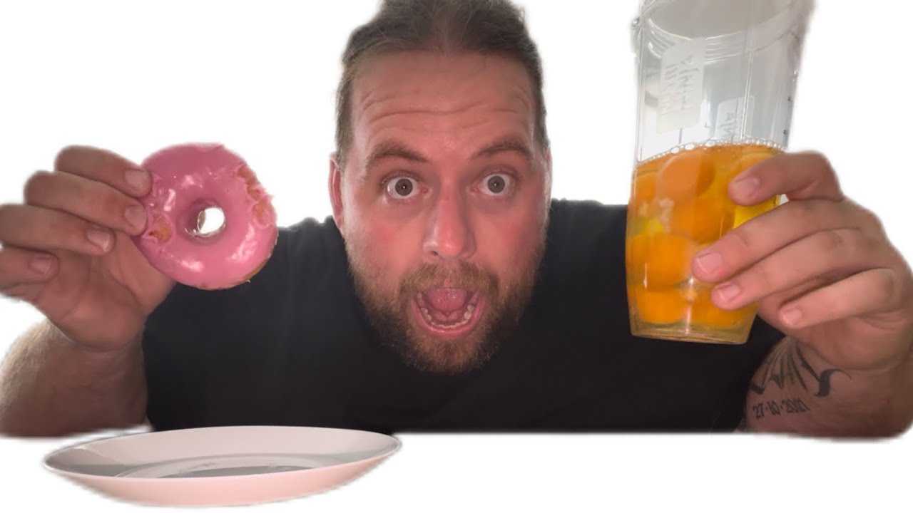 20kg milestone - Down 10 raw eggs and a doughnut